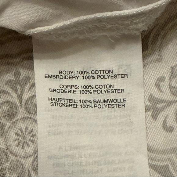 Madewell Summer Friday Embroidered Courier Button-Back Shirt Size L - Picture 9 of 13